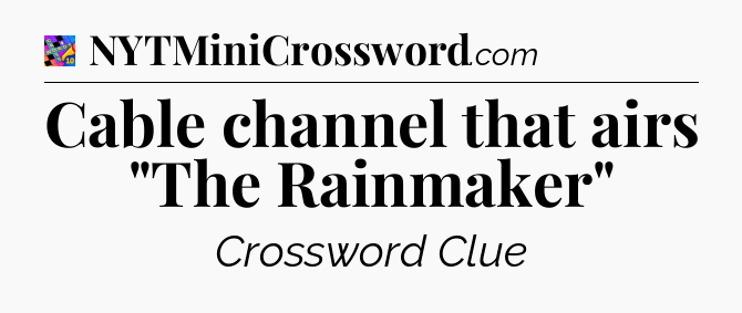 Cable channel that airs 