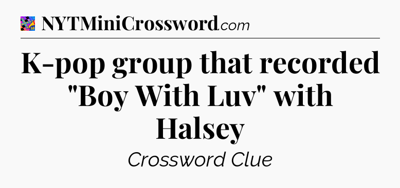 K-pop group that recorded 