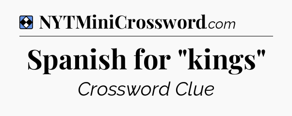 Solution: Spanish for 