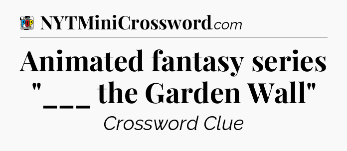 Animated fantasy series 