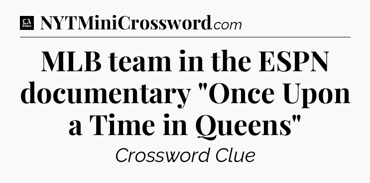 MLB team in the ESPN documentary 