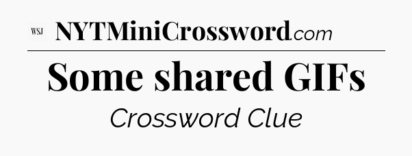 Some shared GIFs - WSJ Crossword