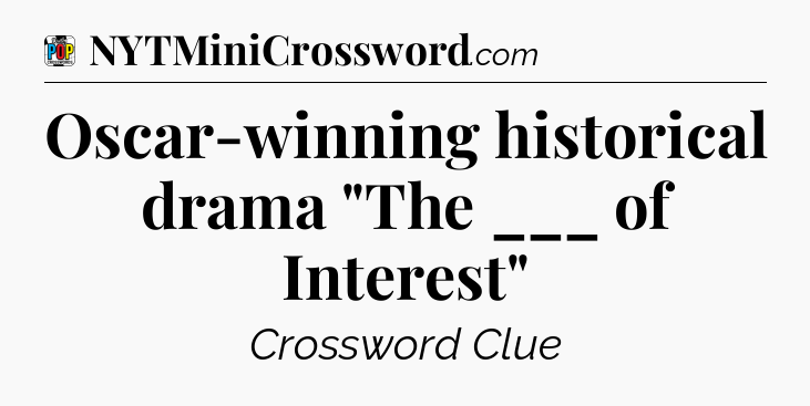 Oscar-winning historical drama 