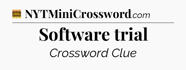 Software trial - Eugene Sheffer Crossword