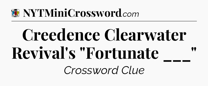 Creedence Clearwater Revival's 