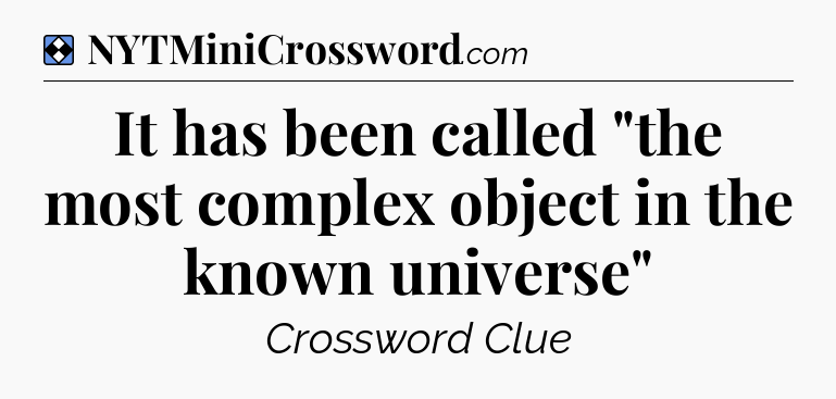 Solution: It has been called 