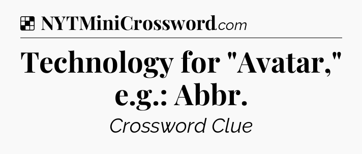 Solution: Technology for 