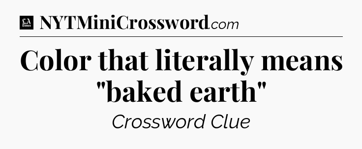 Color that literally means 