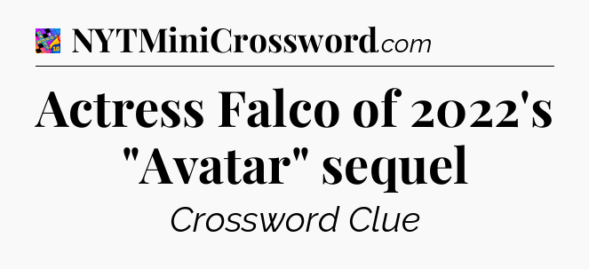 Actress Falco of 2022's 