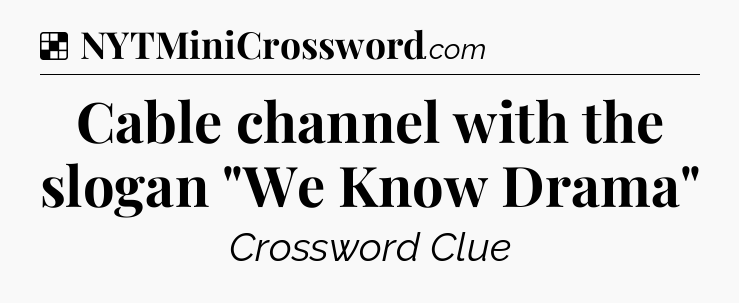 Solution: Cable channel with the slogan 