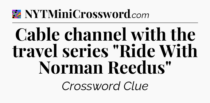 Cable channel with the travel series 