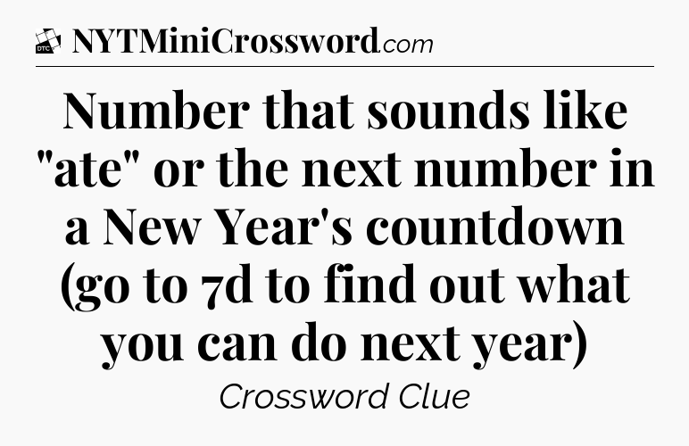 Number that sounds like 