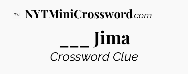 ___ Jima - WSJ Crossword