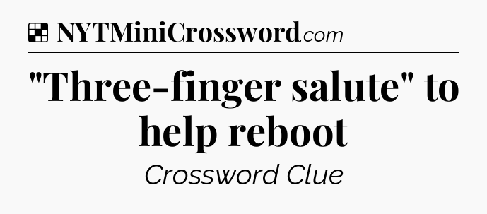 Solution: 