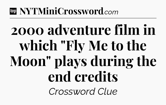 2000 adventure film in which 