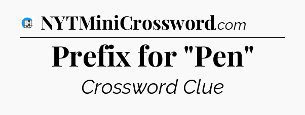 Prefix for 