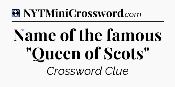 Solution: Name of the famous 