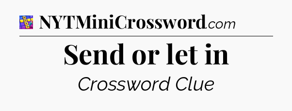 Send or let in Codycross