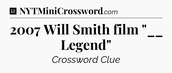 2007 Will Smith film 