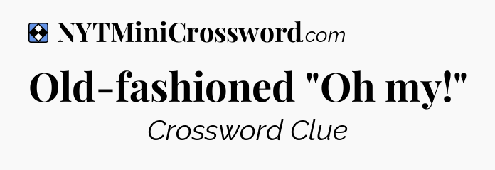 Solution: Old-fashioned 