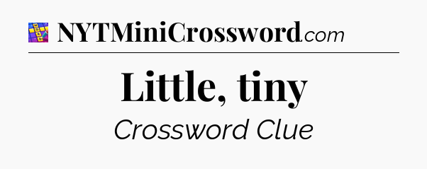 Little, tiny Codycross