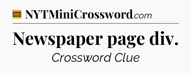 Newspaper page div - Eugene Sheffer Crossword