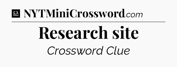 Research site - LA Times Crossword