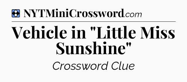 Solution: Vehicle in 