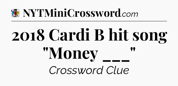 2018 Cardi B hit song 