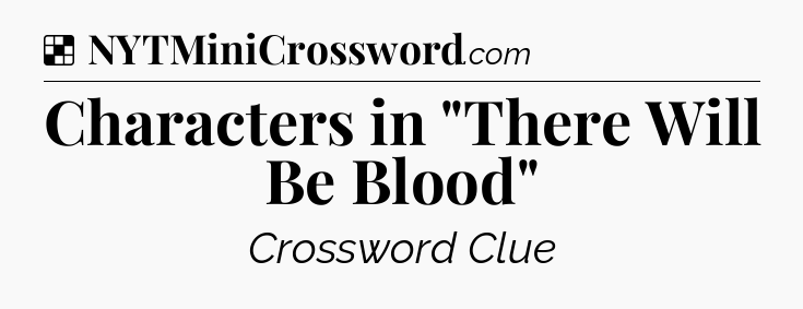 Solution: Characters in 