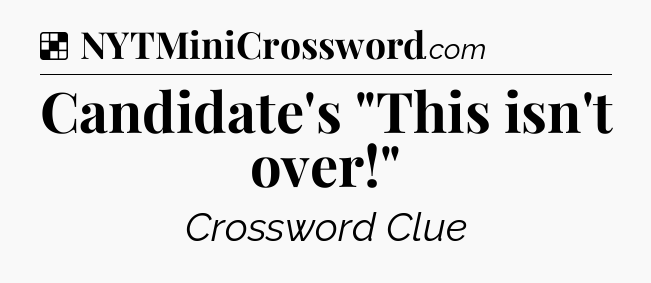 Solution: Candidate's 