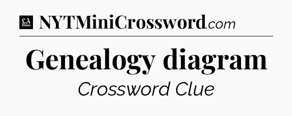 Genealogy diagram - LA Times Crossword