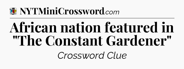 African nation featured in 