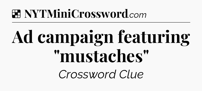 Solution: Ad campaign featuring 