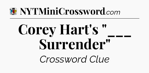 Corey Hart's 