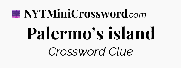 Palermo’s island - Thomas Joseph Crossword