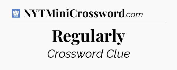 Regularly Puzzle Page Crossword Clue