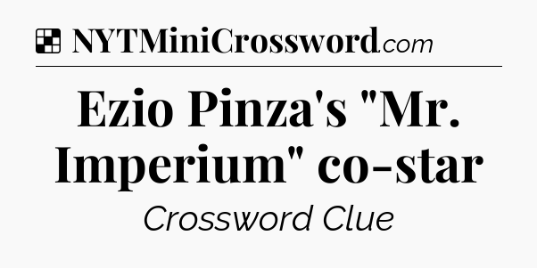 Solution: Ezio Pinza's 