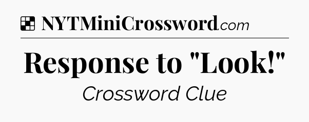 Solution: Response to 