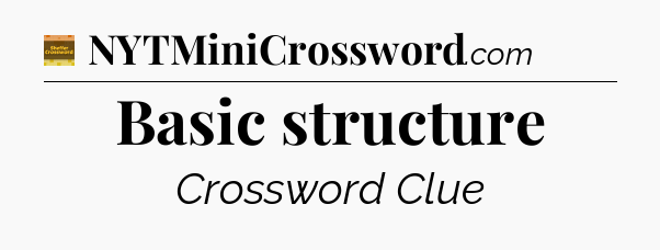 Basic structure - Eugene Sheffer Crossword