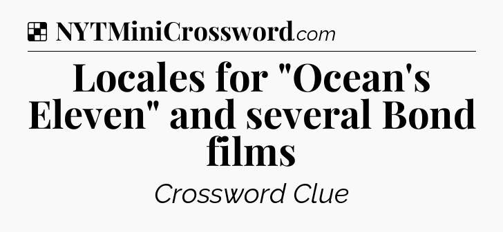 Solution: Locales for 