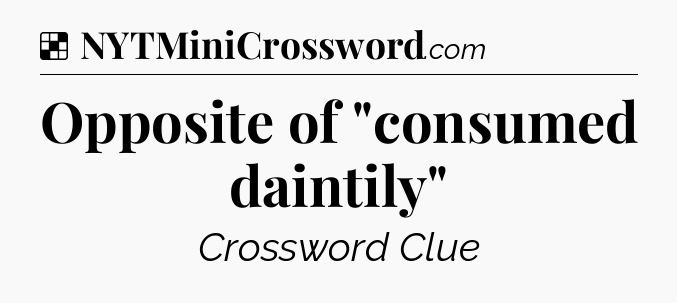 Solution: Opposite of 