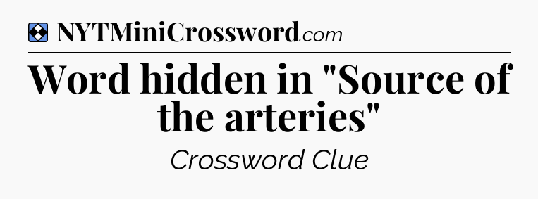 Solution: Word hidden in 