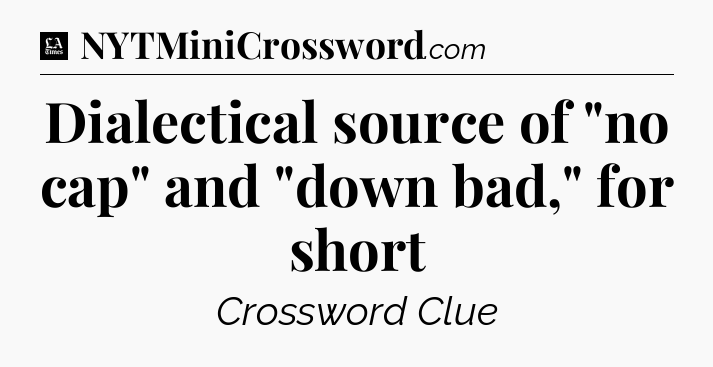 Dialectical source of 