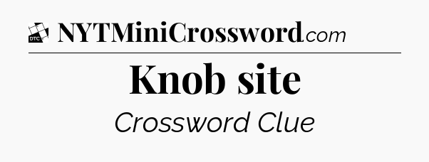 Knob site - Daily Themed Classic Crossword