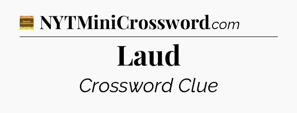 Laud - Eugene Sheffer Crossword