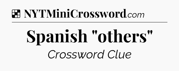 Solution: Spanish 