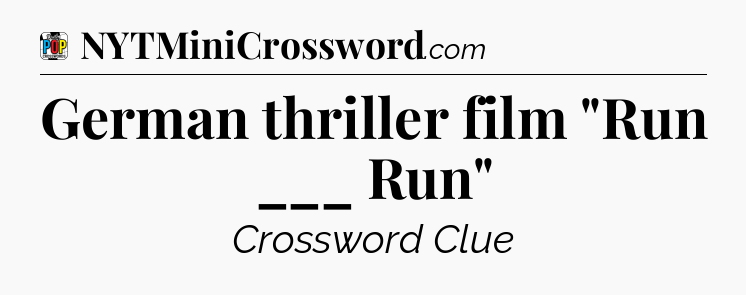 German thriller film 