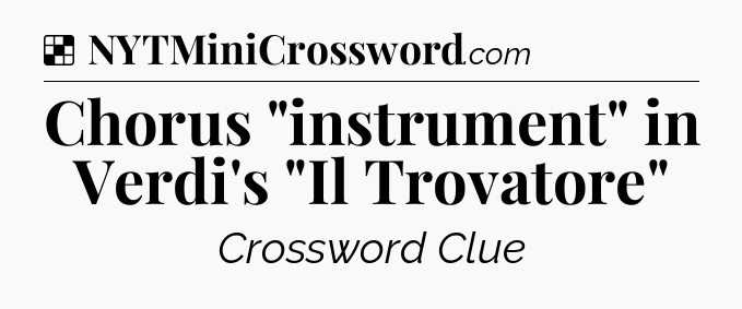 Solution: Chorus 