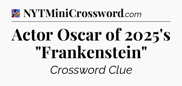 Actor Oscar of 2025's 